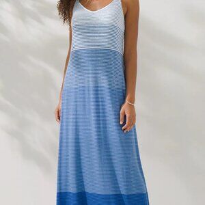 NWT Soma Intimates Vneck Striped Maxi Dress -XS